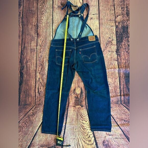 Vintage‎ Womens Levis Special Reserve Bibs Large - Picture 2 of 16